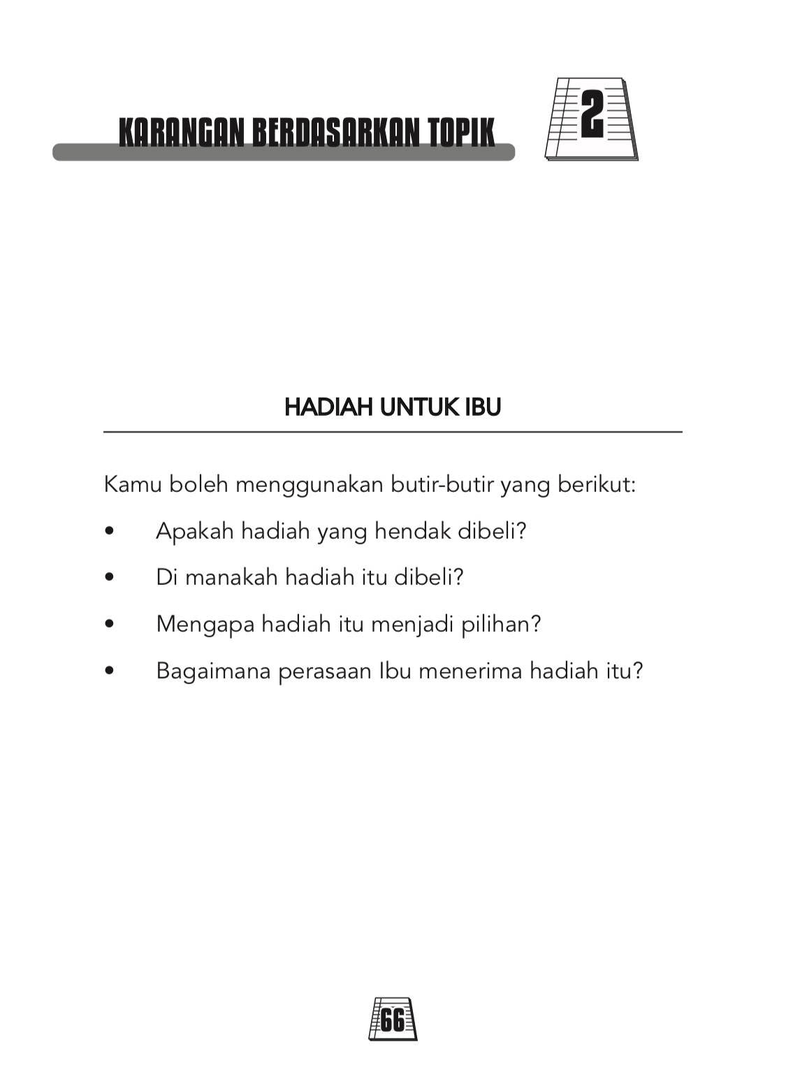 Koleksi Karangan Serta Panduan Karangan – Darjah 5