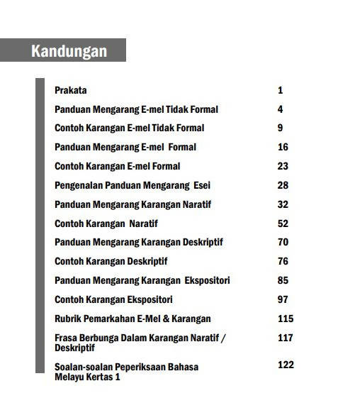 Panduan Mengarang GCE N dan O-Level