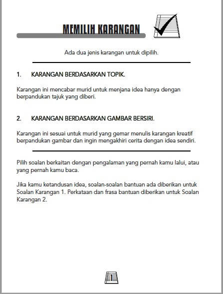 Koleksi Karangan Serta Panduan Karangan – Darjah 6