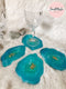 Blue Lagoon - Handmade Geode Coasters (Set of 4)