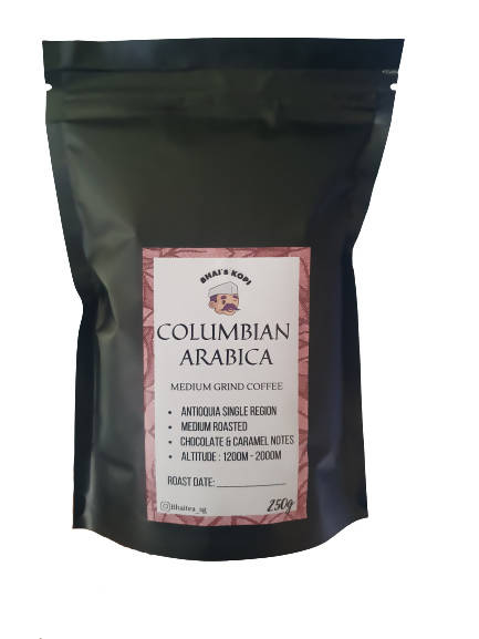 Columbian Arabica Coffee – 250G